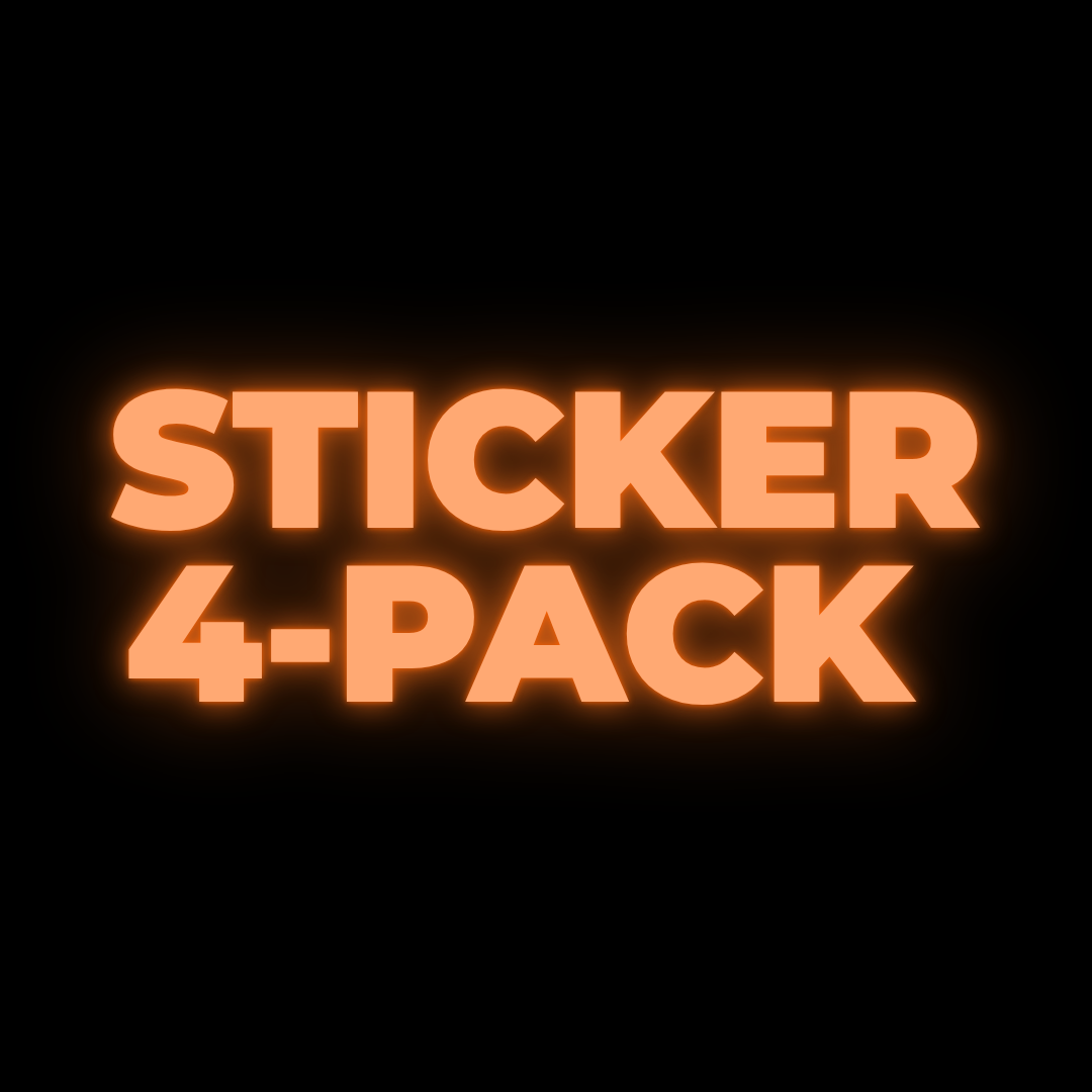 Sticker 4 - Pack