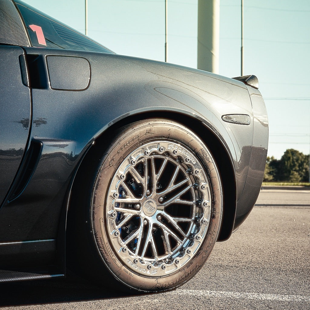 C6 ZR1 rear wheel detail