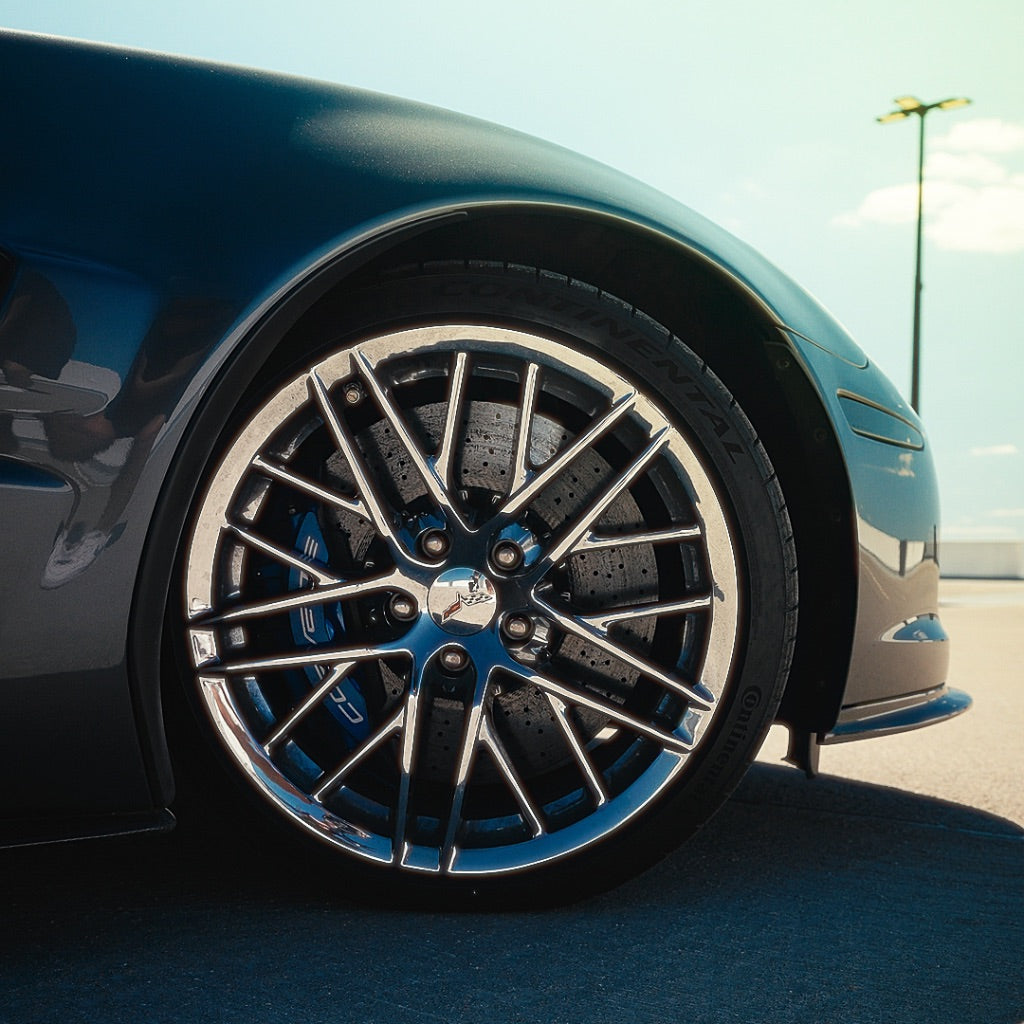 C6 ZR1 front wheel